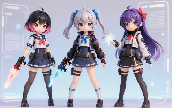 AIキャラクター作品8