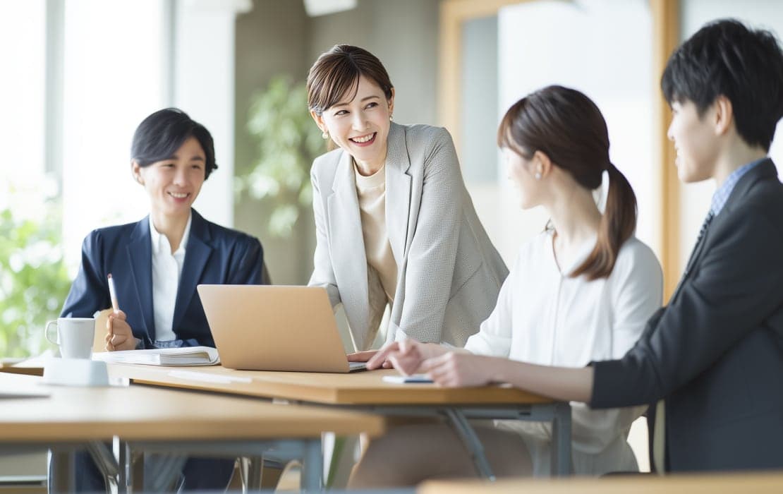 AIを活用したビジネスシーン