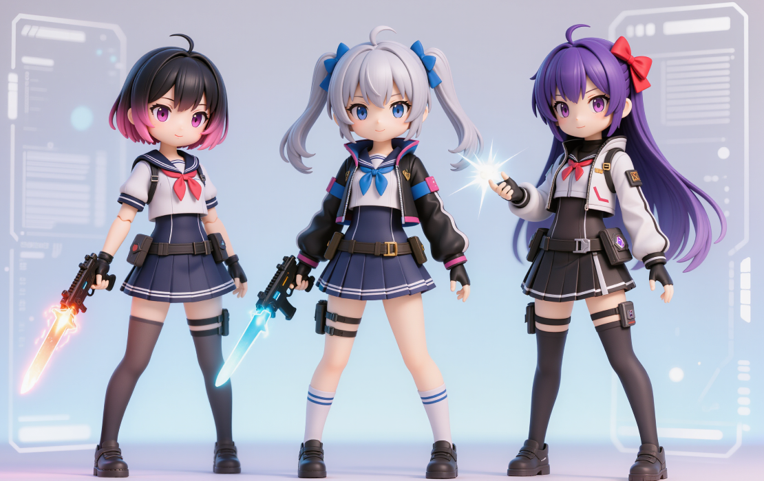 AIキャラクター作品8